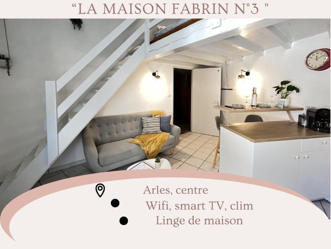 "La Maison Fabrin" Studio N3 Arles Centre Apartment Bagian luar foto